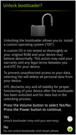 آموزش آنلاک و ریلاک بوتلودر گوشی های اچ تی سی HTC