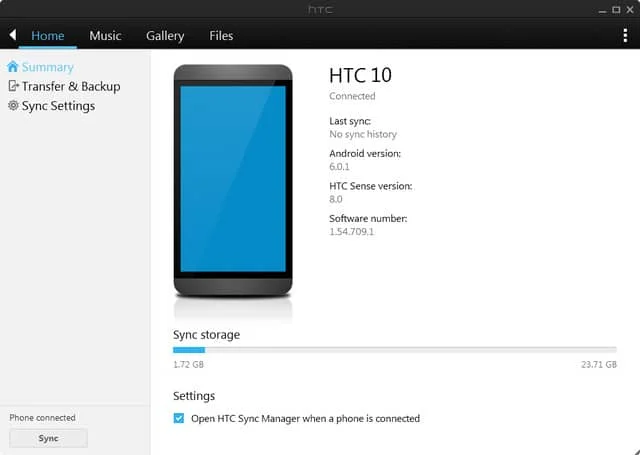 دانلود HTC Sync Manager